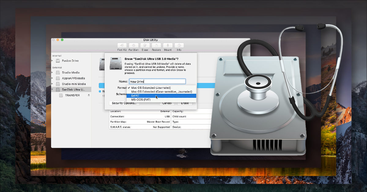 wipe mac hard drive for disk image